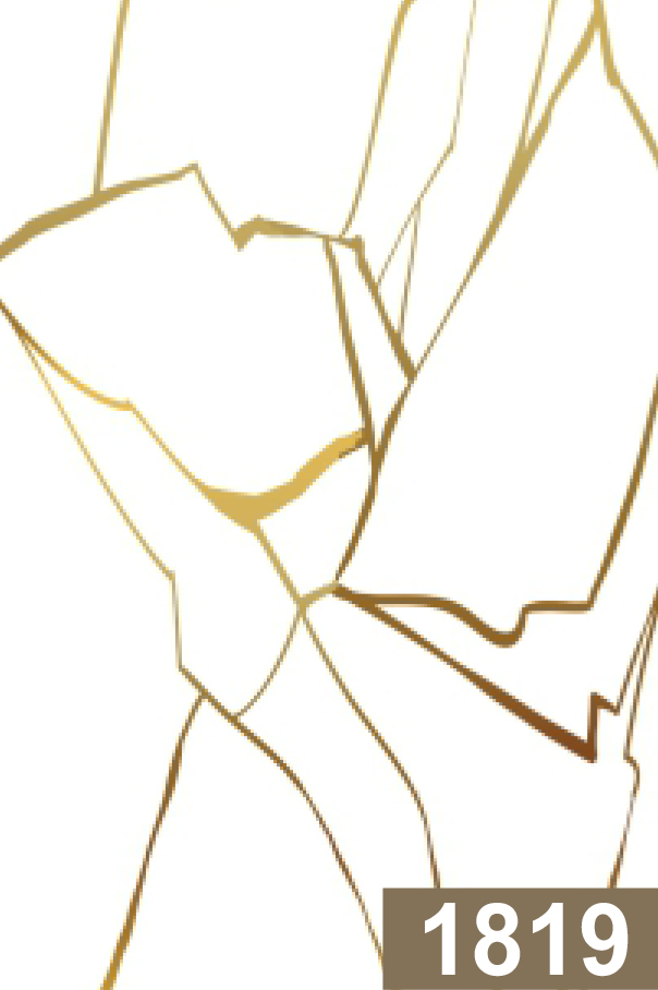 Digital Marble Design 1819 – Abstract Golden Vein Minimalist Style