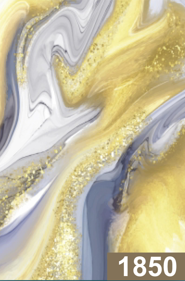 Digital Marble Design 1850 – Gold Mist Flow with Marble Fusion