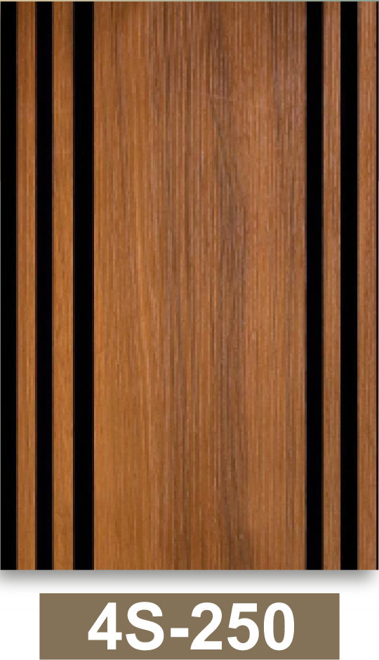 Fluted Louvers – Design 4S-250 (10ft x 10 ft)