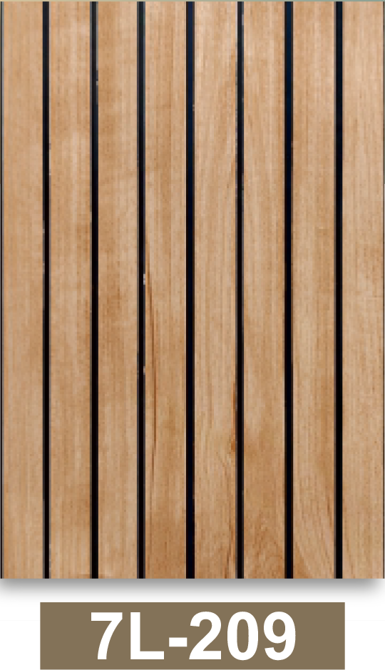 Fluted Louvers – Design 7L-209 (10ft x 10 ft)