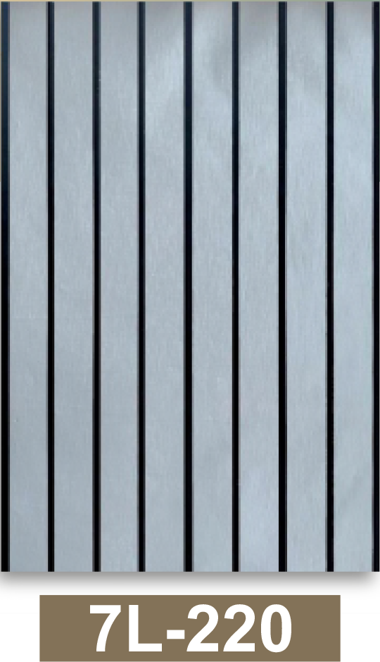 Fluted Louvers – Design 7L-220 (10ft x 10ft)